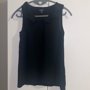 Loft Black Dress Top - XXS Petite